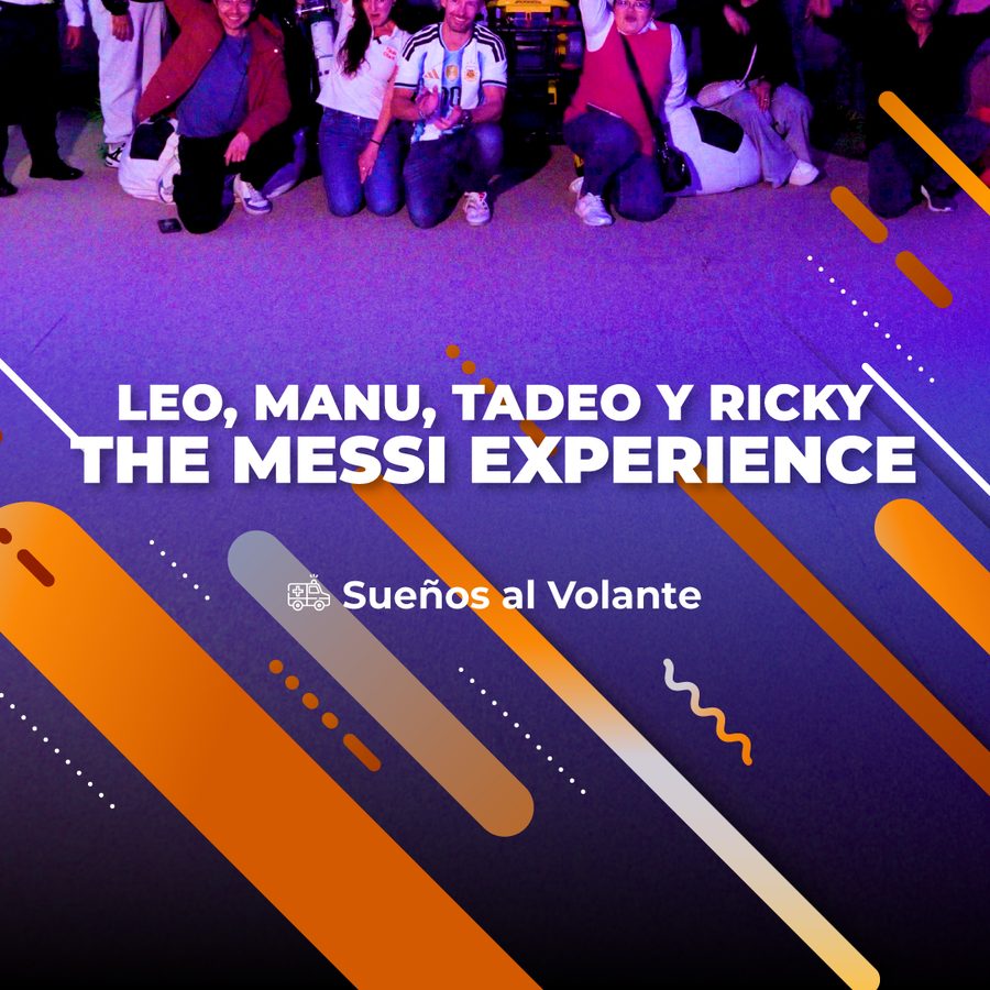 Leo, Manu, Tadeo y Ricky vivieron The Messi Experience