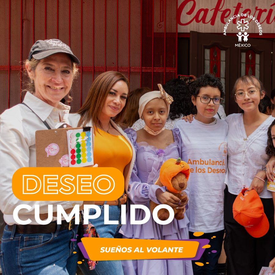 Libertad, Xime, Yuri y Emily recibieron pelucas con amor