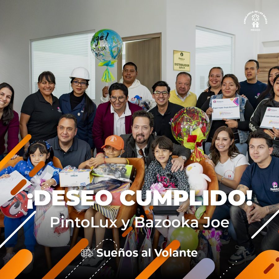 Luna, Lupita y Ángel vivieron su deseo con Pinto Lux y Bazzoka
