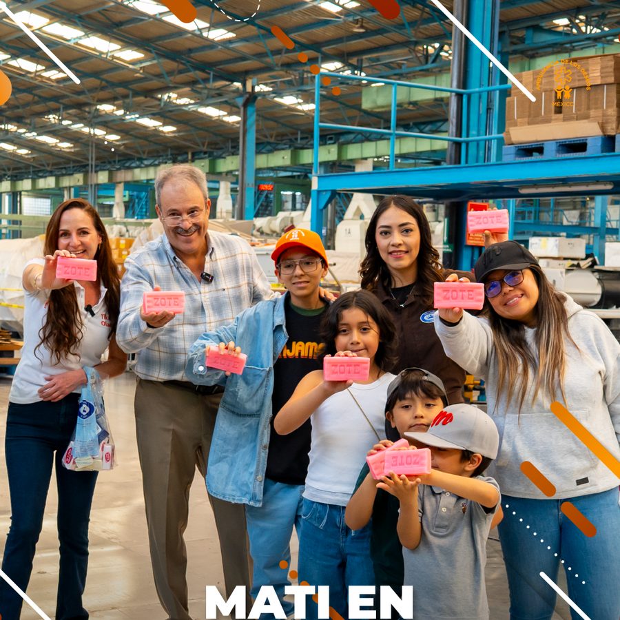 Mati cumplió su sueño de hacer un jabón Zote