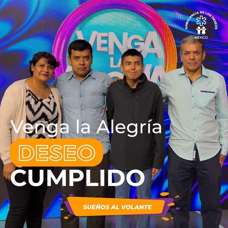 Samuel visitó Venga La Alegría – Un deseo hecho realidad