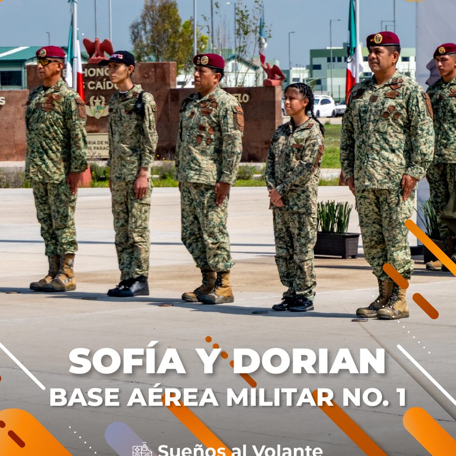 Sofía y Dorian soñaban con ser soldados y lo vivieron gracias a la SEDENA